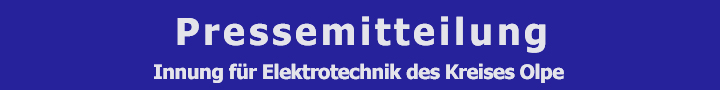 Innung fr Elektrotechnik des Kreises Olpe