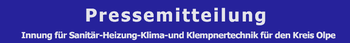 Innung fr Sanitr-Heizung-Klima-und Klempnertechnik fr den Kreis Olpe